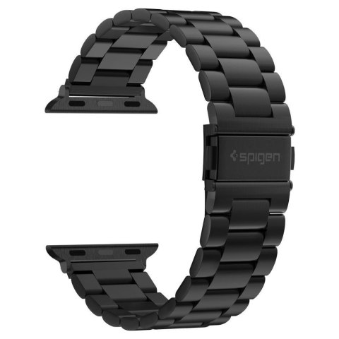 Pasek bransoleta stalowa Fit Band do smartwatch Apple Watch 4-8 / SE / Ultra czarna Pasek bransoleta stalowa Fit Band do smartwatch Apple Watch 4-8 / SE / Ultra czarna