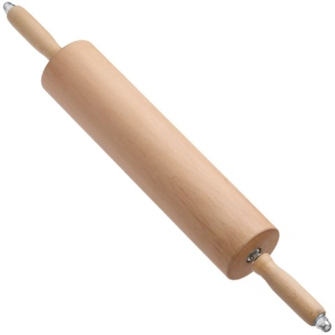Wałek do ciasta drewniany z łożyskami kulowymi śr. 90 x 667 mm Wałek do ciasta drewniany z łożyskami kulowymi śr. 90 x 667 mm