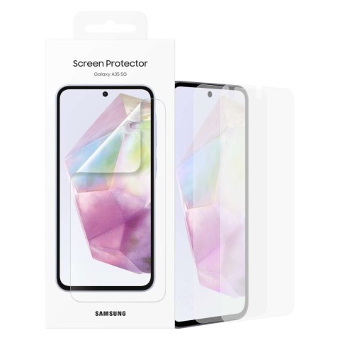 2 x Oryginalna folia ochronna na ekran do Samsung Galaxy A35 2 x Oryginalna folia ochronna na ekran do Samsung Galaxy A35