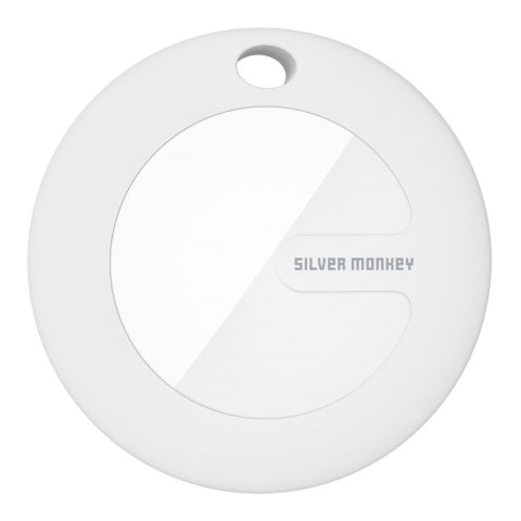 Lokalizator Tag kompatybilny z Apple FindMy Bluetooth 5.2 zasięg 100m biały Lokalizator Tag kompatybilny z Apple FindMy Bluetooth 5.2 zasięg 100m biały