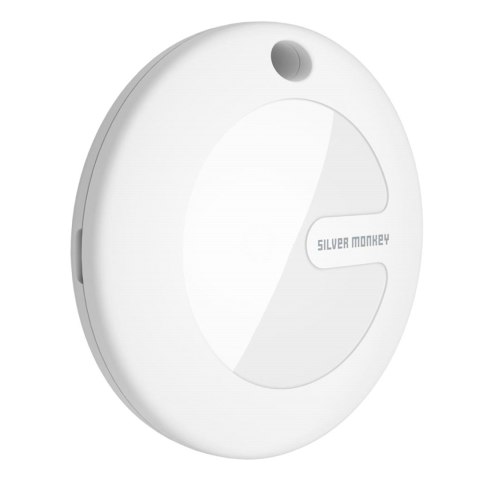 Lokalizator Tag kompatybilny z Apple FindMy Bluetooth 5.2 zasięg 100m biały Lokalizator Tag kompatybilny z Apple FindMy Bluetooth 5.2 zasięg 100m biały