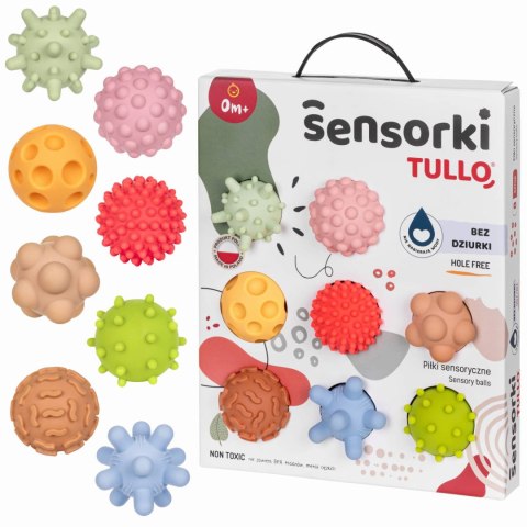 Piłeczki Sensoryczne Sensorki 8 sztuk Bez Dziurki Pastelowe Zestaw Piłek Piłeczki Sensoryczne Sensorki 8 sztuk Bez Dziurki Pastelowe Zestaw Piłek