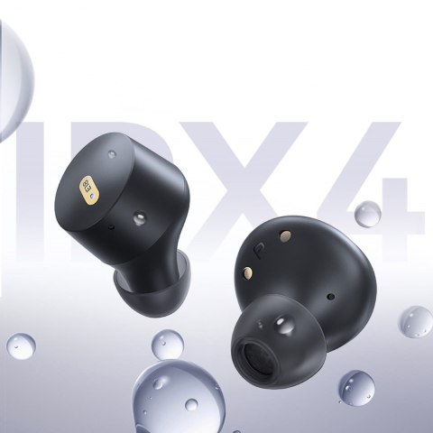 Słuchawki bezprzewodowe Bowie E18 TWS ENC IPX4 USB-C czarne Słuchawki bezprzewodowe Bowie E18 TWS ENC IPX4 USB-C czarne
