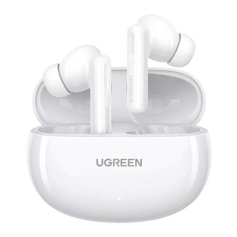 Słuchawki bezprzewodowe HiTune T6 z funkcją ANC + kabel USB-A - USB-C białe Słuchawki bezprzewodowe HiTune T6 z funkcją ANC + kabel USB-A - USB-C białe