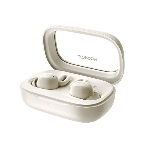 Słuchawki bezprzewodowe TWS Cozydots Series z Bluetooth 5.3 z tłumieniem hałasu białe Słuchawki bezprzewodowe TWS Cozydots Series z Bluetooth 5.3 z tłumieniem hałasu białe