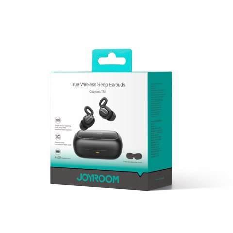 Słuchawki bezprzewodowe TWS Cozydots Series z Bluetooth 5.3 z tłumieniem hałasu czarne Słuchawki bezprzewodowe TWS Cozydots Series z Bluetooth 5.3 z tłumieniem hałasu czarne