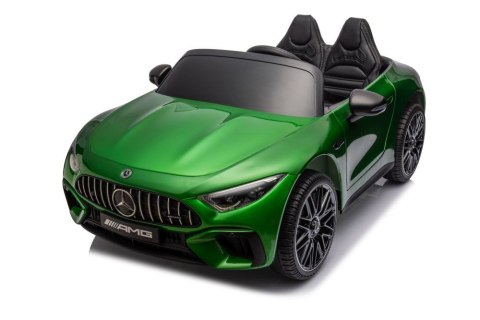 Auto Na Akumulator Mercedes AMG SL63 Zielony Lakierowany Auto Na Akumulator Mercedes AMG SL63 Zielony Lakierowany