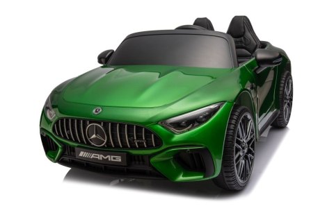 Auto Na Akumulator Mercedes AMG SL63 Zielony Lakierowany Auto Na Akumulator Mercedes AMG SL63 Zielony Lakierowany