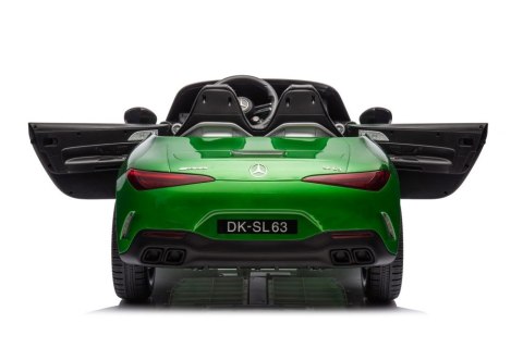 Auto Na Akumulator Mercedes AMG SL63 Zielony Lakierowany Auto Na Akumulator Mercedes AMG SL63 Zielony Lakierowany