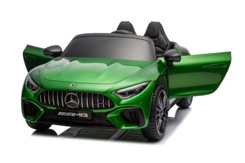 Auto Na Akumulator Mercedes AMG SL63 Zielony Lakierowany Auto Na Akumulator Mercedes AMG SL63 Zielony Lakierowany