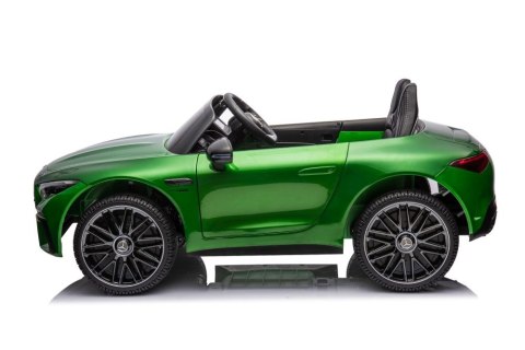 Auto Na Akumulator Mercedes AMG SL63 Zielony Lakierowany Auto Na Akumulator Mercedes AMG SL63 Zielony Lakierowany
