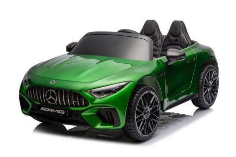 Auto Na Akumulator Mercedes AMG SL63 Zielony Lakierowany Auto Na Akumulator Mercedes AMG SL63 Zielony Lakierowany