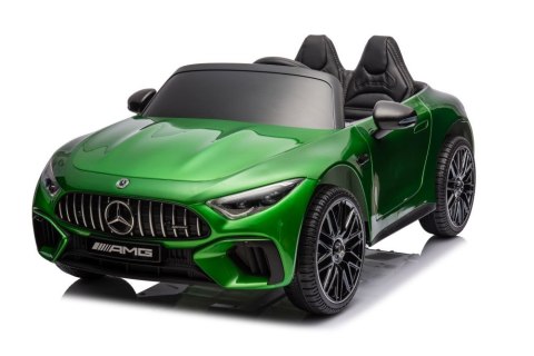Auto Na Akumulator Mercedes AMG SL63 Zielony Lakierowany Auto Na Akumulator Mercedes AMG SL63 Zielony Lakierowany