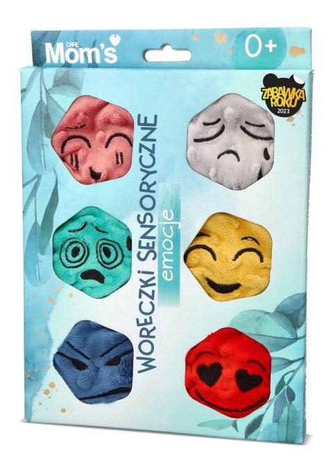 Emocje Woreczki Sensoryczne Zestaw 6 Sztuk Kolorowe Woreczki Z Minkami Emocje Woreczki Sensoryczne Zestaw 6 Sztuk Kolorowe Woreczki Z Minkami