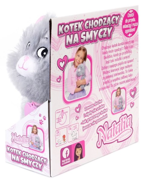 INTERAKTYWNY SŁODKI KOTEK NA SMYCZY CHODZI NATALIA INTERAKTYWNY SŁODKI KOTEK NA SMYCZY CHODZI NATALIA