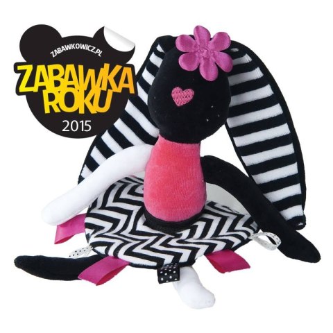 Króliczka Przytulanka Sensoryczna Materiałowy Mięciutki Pluszak Kolorowy Króliczka Przytulanka Sensoryczna Materiałowy Mięciutki Pluszak Kolorowy