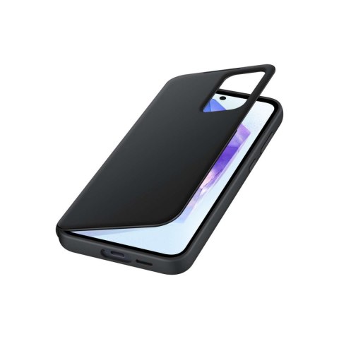 Oryginalne etui Smart View Wallet z klapką do Samsung Galaxy A55 czarne Oryginalne etui Smart View Wallet z klapką do Samsung Galaxy A55 czarne