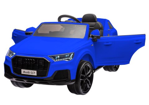 Auto Na Akumulator Audi Q7 Niebieskie Lakierowane Auto Na Akumulator Audi Q7 Niebieskie Lakierowane