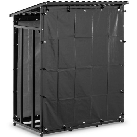 Stojak wiata na drewno kominkowe 137x90x171cm Stojak wiata na drewno kominkowe 137x90x171cm