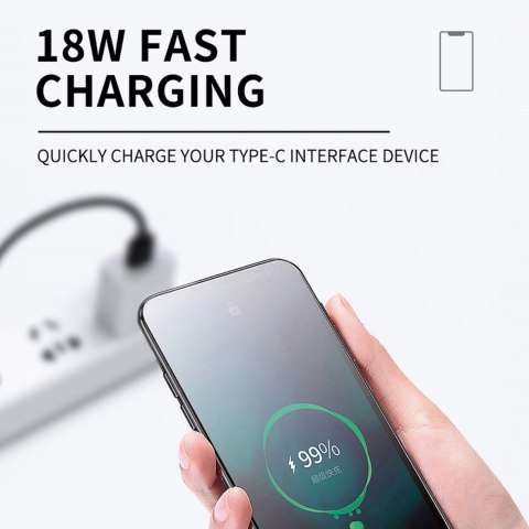 4w1 Uniwersalny kabel przewód 2x USB-C 1x USB-A 1x Lightning 60W 1m czarny 4w1 Uniwersalny kabel przewód 2x USB-C 1x USB-A 1x Lightning 60W 1m czarny