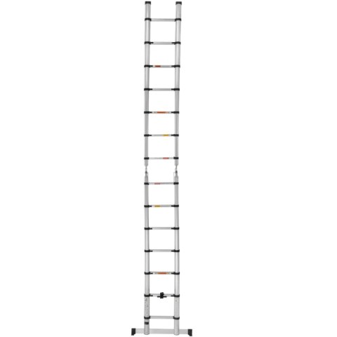 Drabina teleskopowa składana z aluminium 14 stopni 0.88-2.13/4.4 m Drabina teleskopowa składana z aluminium 14 stopni 0.88-2.13/4.4 m