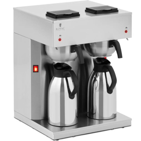 Ekspres do kawy przelewowy gastronomiczny 2 termosy 2 l 2 x 1900 W Ekspres do kawy przelewowy gastronomiczny 2 termosy 2 l 2 x 1900 W
