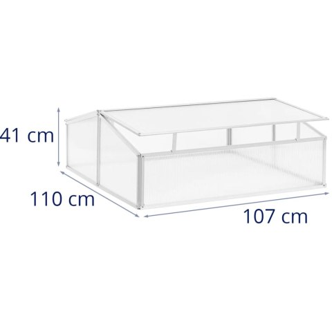 Inspekt ogrodowy mini szklarnia 108 x 108 x 41 cm Inspekt ogrodowy mini szklarnia 108 x 108 x 41 cm
