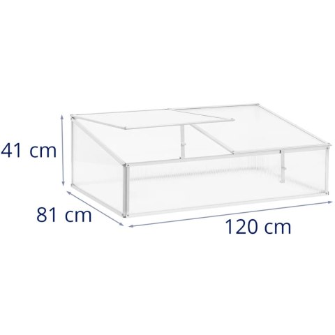 Inspekt ogrodowy mini szklarnia 120 x 80 x 41 cm Inspekt ogrodowy mini szklarnia 120 x 80 x 41 cm