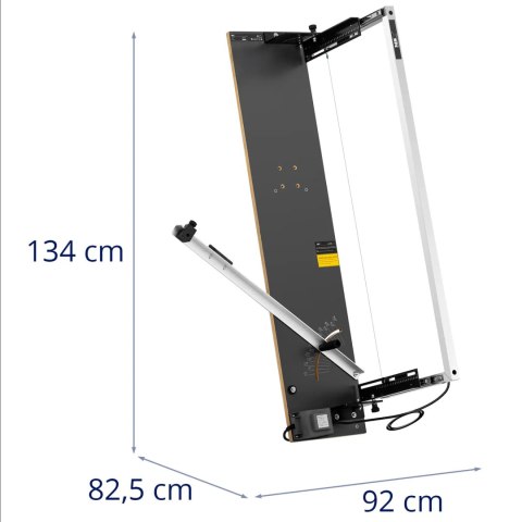Maszyna do cięcia styropianu nóż termiczny dł. 1070 mm gł. 310 mm 160 W Maszyna do cięcia styropianu nóż termiczny dł. 1070 mm gł. 310 mm 160 W
