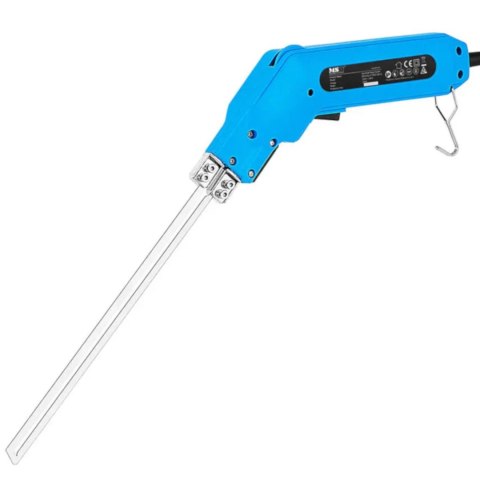 Nóż termiczny do cięcia styropianu tworzyw z prowadnicą 250 mm 500C 250 W - zestaw Nóż termiczny do cięcia styropianu tworzyw z prowadnicą 250 mm 500C 250 W - zestaw