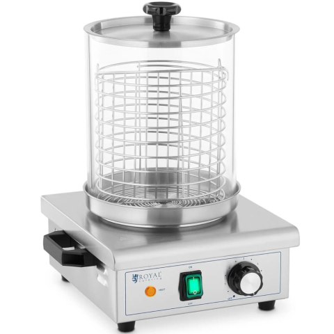 Podgrzewacz do hot dogów parówek pojemnik na 30 kiełbasek 450 W Podgrzewacz do hot dogów parówek pojemnik na 30 kiełbasek 450 W
