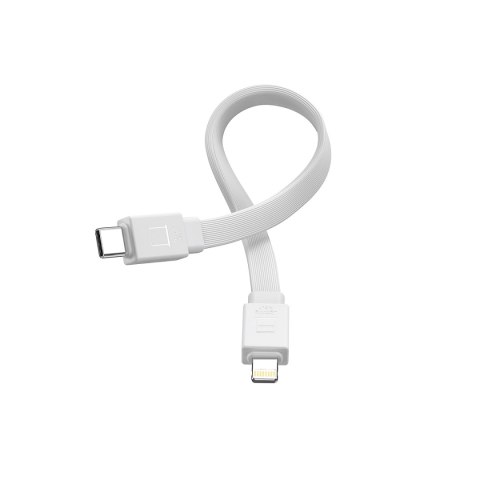 Powerbank magnetyczny 10000mAh 20W z podstawką + kabel Lightning - USB-C biały Powerbank magnetyczny 10000mAh 20W z podstawką + kabel Lightning - USB-C biały