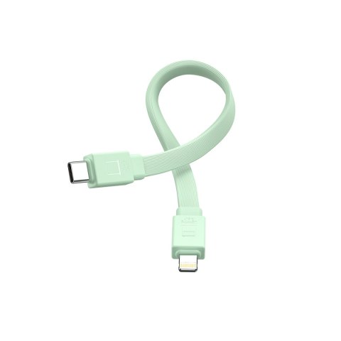 Powerbank magnetyczny 10000mAh 20W z podstawką + kabel Lightning - USB-C zielony Powerbank magnetyczny 10000mAh 20W z podstawką + kabel Lightning - USB-C zielony