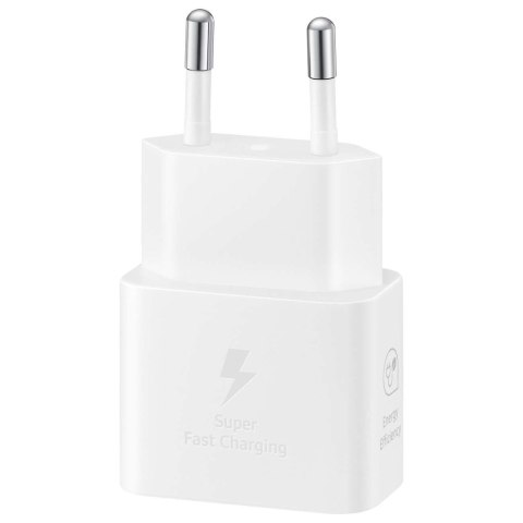 Ładowarka sieciowa Samsung GaN USB-C 25W SFC biała Ładowarka sieciowa Samsung GaN USB-C 25W SFC biała