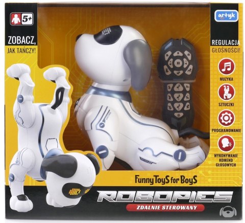 PIESEK INTERAKTYWNY CHODZI ROBOT TAŃCZY KOMENDY RC PIESEK INTERAKTYWNY CHODZI ROBOT TAŃCZY KOMENDY RC