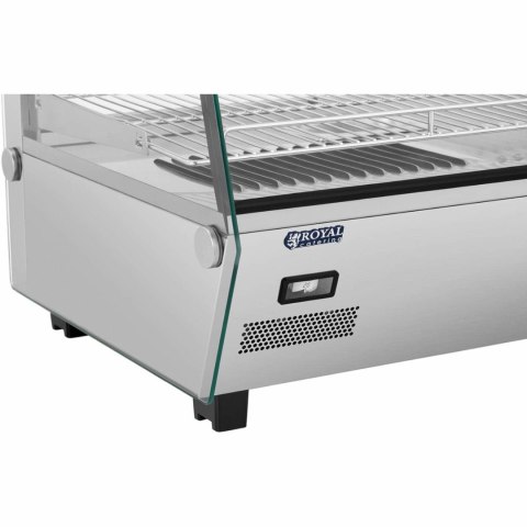 Witryna grzewcza nastawna do prezentacji potraw 3 półki 1500 W 160 L Witryna grzewcza nastawna do prezentacji potraw 3 półki 1500 W 160 L