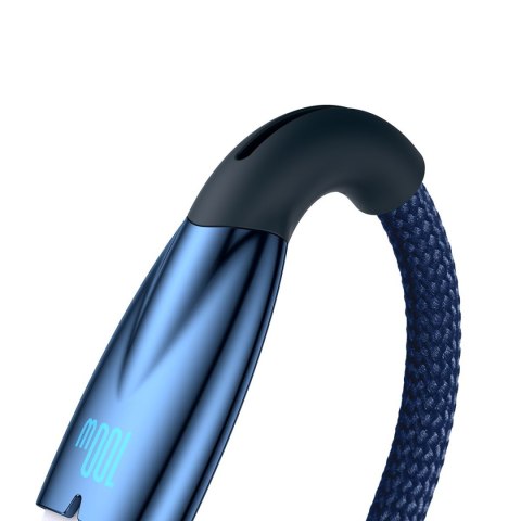 Kabel przewód do szybkiego ładowania Glimmer USB-A - USB-C 1m - niebieski Kabel przewód do szybkiego ładowania Glimmer USB-A - USB-C 1m - niebieski