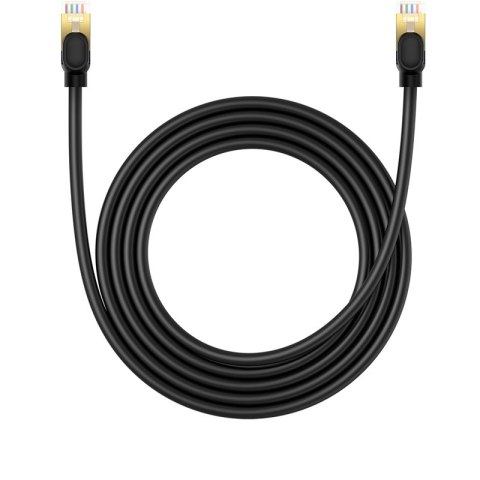 Kabel sieciowy LAN RJ45 Ethernet High Speed Cat.8 40Gbps 2m czarny Kabel sieciowy LAN RJ45 Ethernet High Speed Cat.8 40Gbps 2m czarny