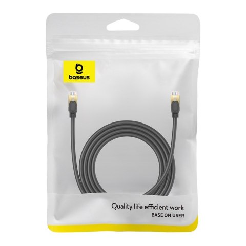 Kabel sieciowy LAN RJ45 Ethernet High Speed Cat.8 40Gbps 2m czarny Kabel sieciowy LAN RJ45 Ethernet High Speed Cat.8 40Gbps 2m czarny