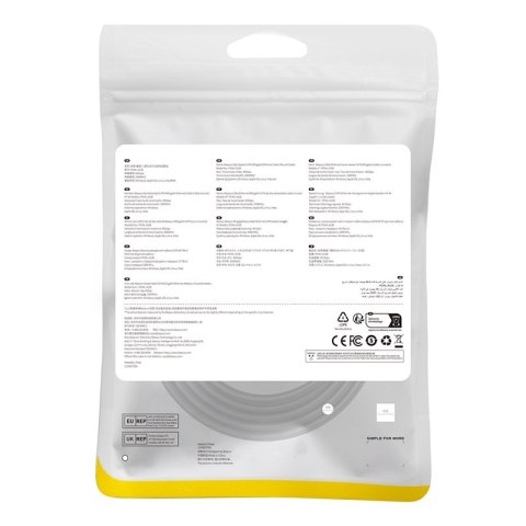 Kabel sieciowy LAN RJ45 Ethernet High Speed Cat.8 40Gbps 2m czarny Kabel sieciowy LAN RJ45 Ethernet High Speed Cat.8 40Gbps 2m czarny