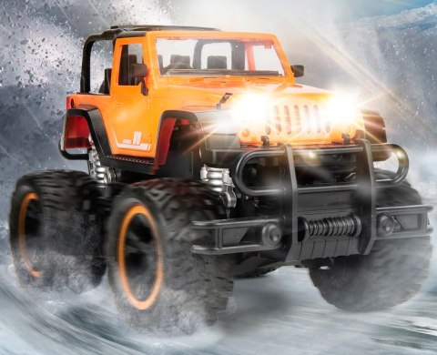 MEGA DUZY JEEP AUTO ZDALNIE STEROWANY AKU LED MEGA DUZY JEEP AUTO ZDALNIE STEROWANY AKU LED