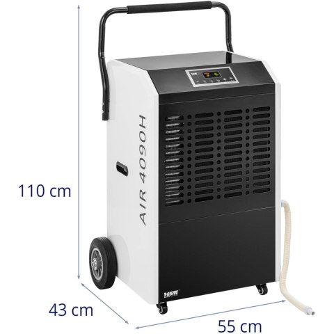 Osuszacz powietrza pochłaniacz wilgoci przemysłowy budowlany 1300 W 857 m3/h do 100 m2 Osuszacz powietrza pochłaniacz wilgoci przemysłowy budowlany 1300 W 857 m3/h do 100 m2