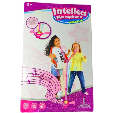Zestaw Karaoke dla Dzieci SOLIDNY MIKROFON statyw Zestaw Karaoke dla Dzieci SOLIDNY MIKROFON statyw