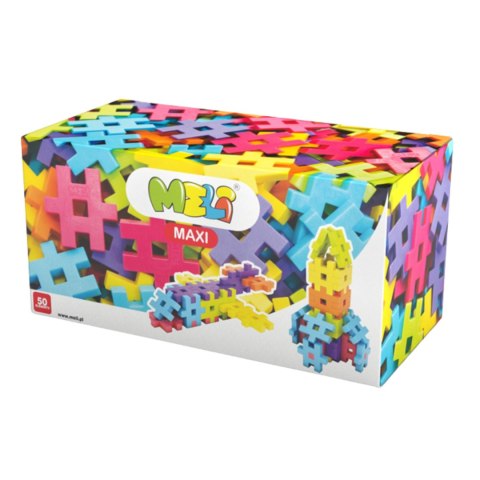 Zestaw Klocków Konstrukcyjnych Maxi 50 Elementów Duże Klocki Puzzle Zestaw Klocków Konstrukcyjnych Maxi 50 Elementów Duże Klocki Puzzle