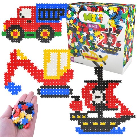 Zestaw Klocków Konstrukcyjnych Minis 1200 Elementów Puzzle Instrukcja Zestaw Klocków Konstrukcyjnych Minis 1200 Elementów Puzzle Instrukcja