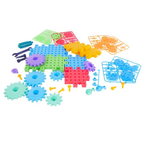 Assembly of gear building blocks Assembly of gear building blocks