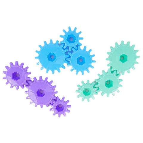 Assembly of gear building blocks Assembly of gear building blocks