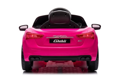 Auto Na Akumulator Maserati Ghibli SL631 Różowe Auto Na Akumulator Maserati Ghibli SL631 Różowe