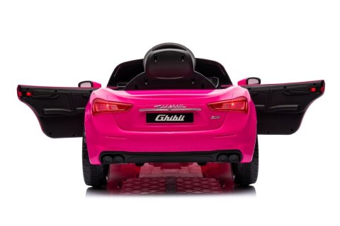 Auto Na Akumulator Maserati Ghibli SL631 Różowe Auto Na Akumulator Maserati Ghibli SL631 Różowe