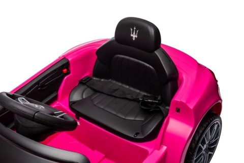 Auto Na Akumulator Maserati Ghibli SL631 Różowe Auto Na Akumulator Maserati Ghibli SL631 Różowe